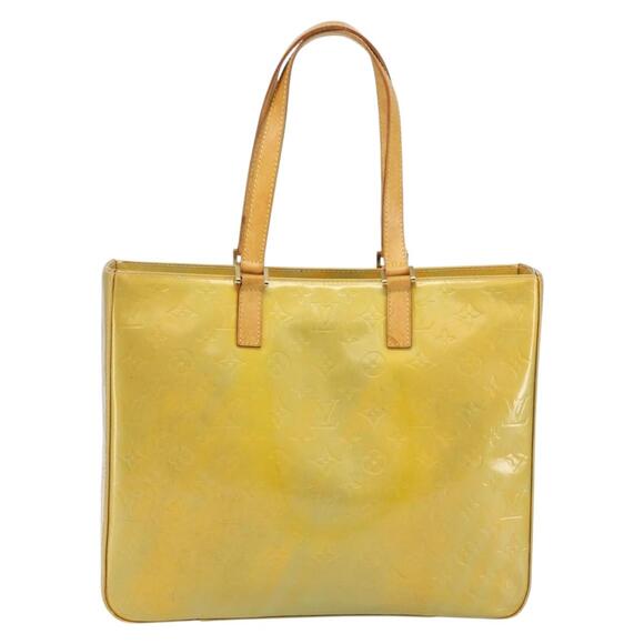 LOUIS VUITTON Monogram Vernis Columbus Tote Bag Gris M91028 - Picture 2 of 13